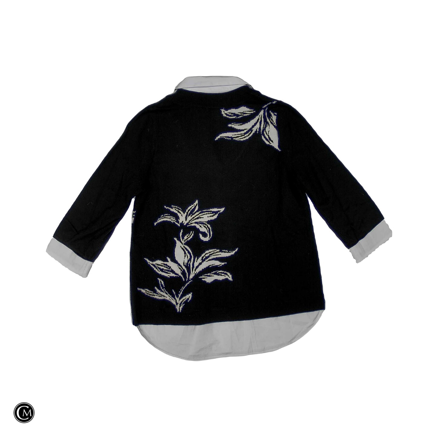 Top Ls By Chicos In Black & White, Size: M image 2