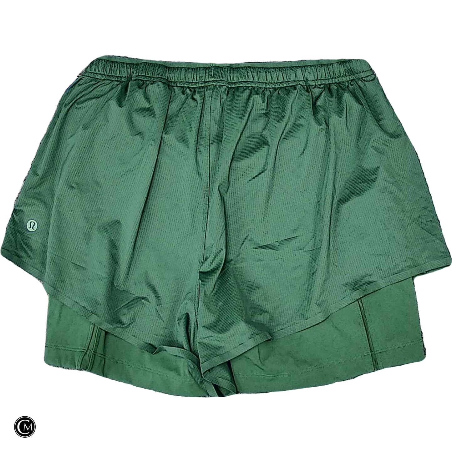 Athletic Shorts By Lululemon In Green, Size: M image 2