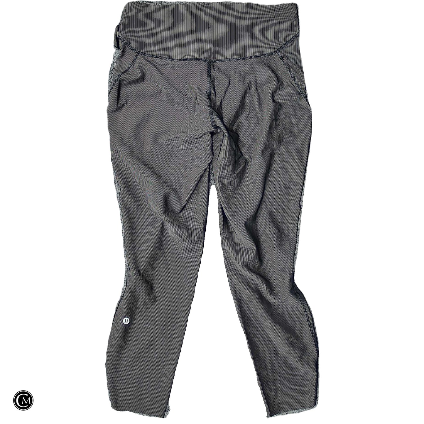 Athletic Leggings By Lululemon In Grey, Size: M image 2