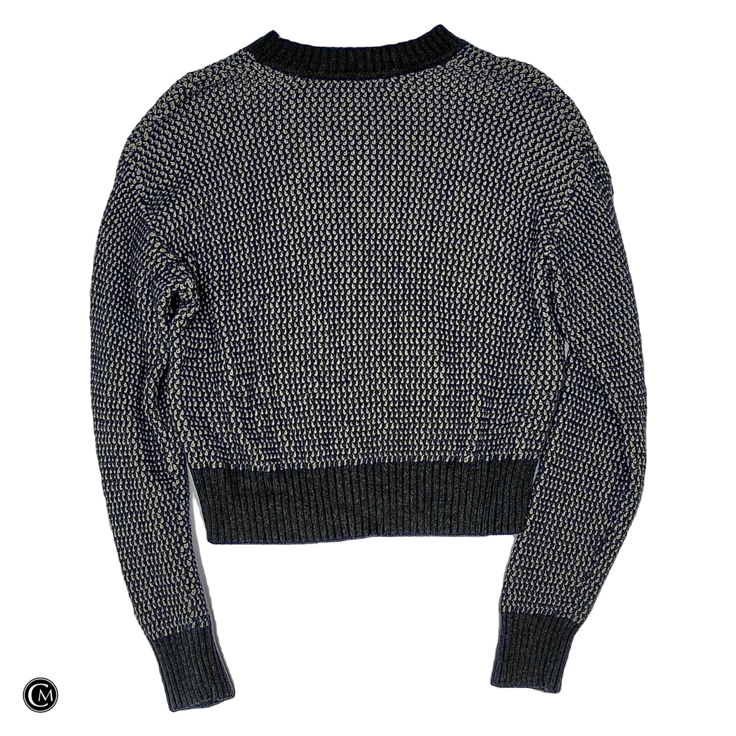Sweater By Marine Layer In Grey & White, Size: S image 2