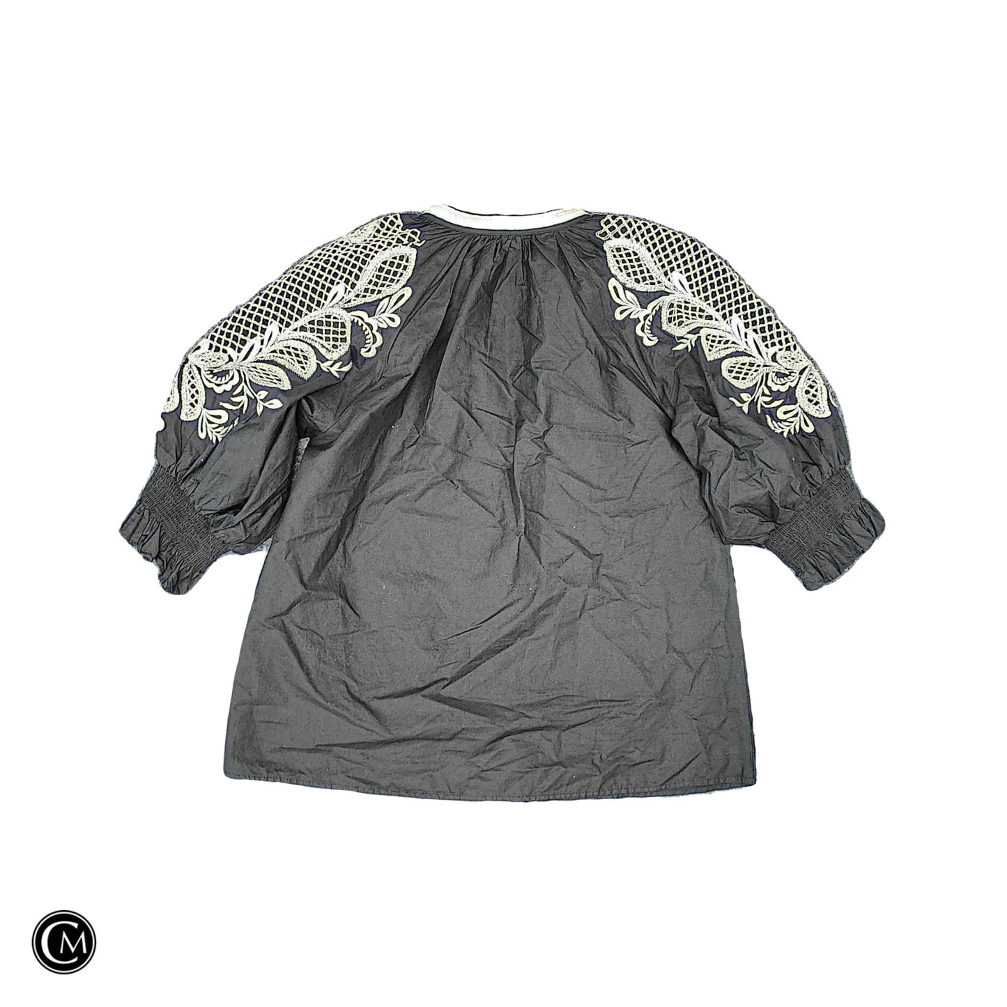 Top Ls By Maeve In Black & White, Size: Xs image 2