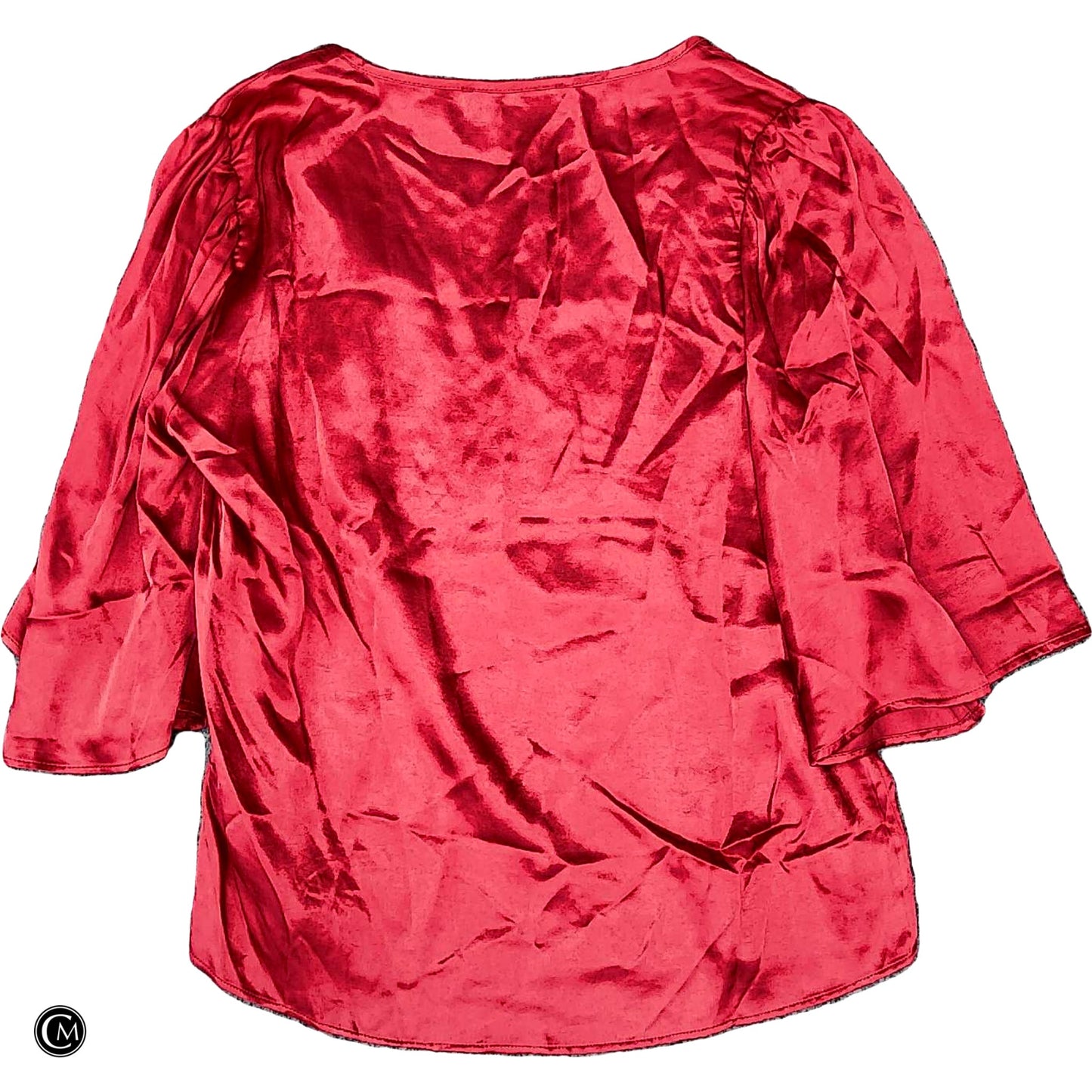 Blouse 3/4 Sleeve By Nation In Pink, Size: S image 2