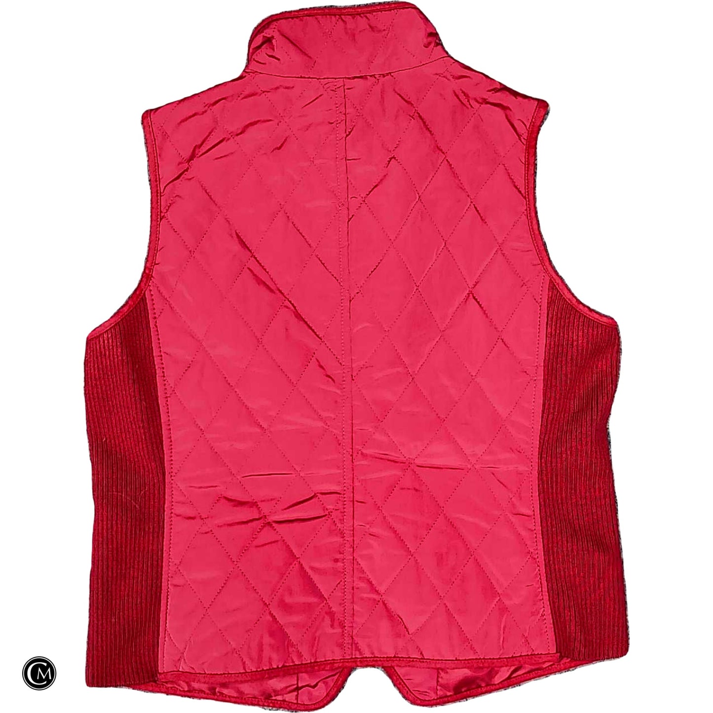 Vest Puffer & Quilted By Talbots In Pink, Size: Sp image 2