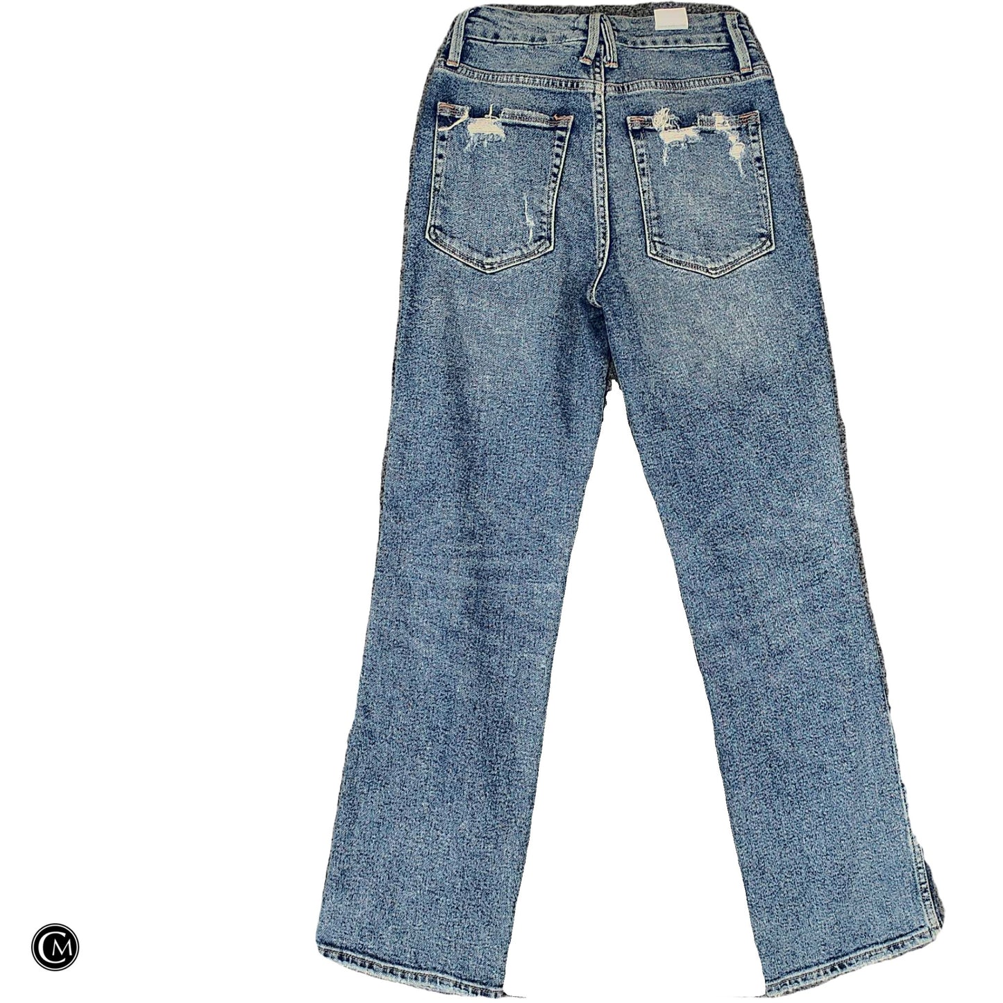 Jeans Boot Cut By Good American In Blue Denim, Size: 2 image 2