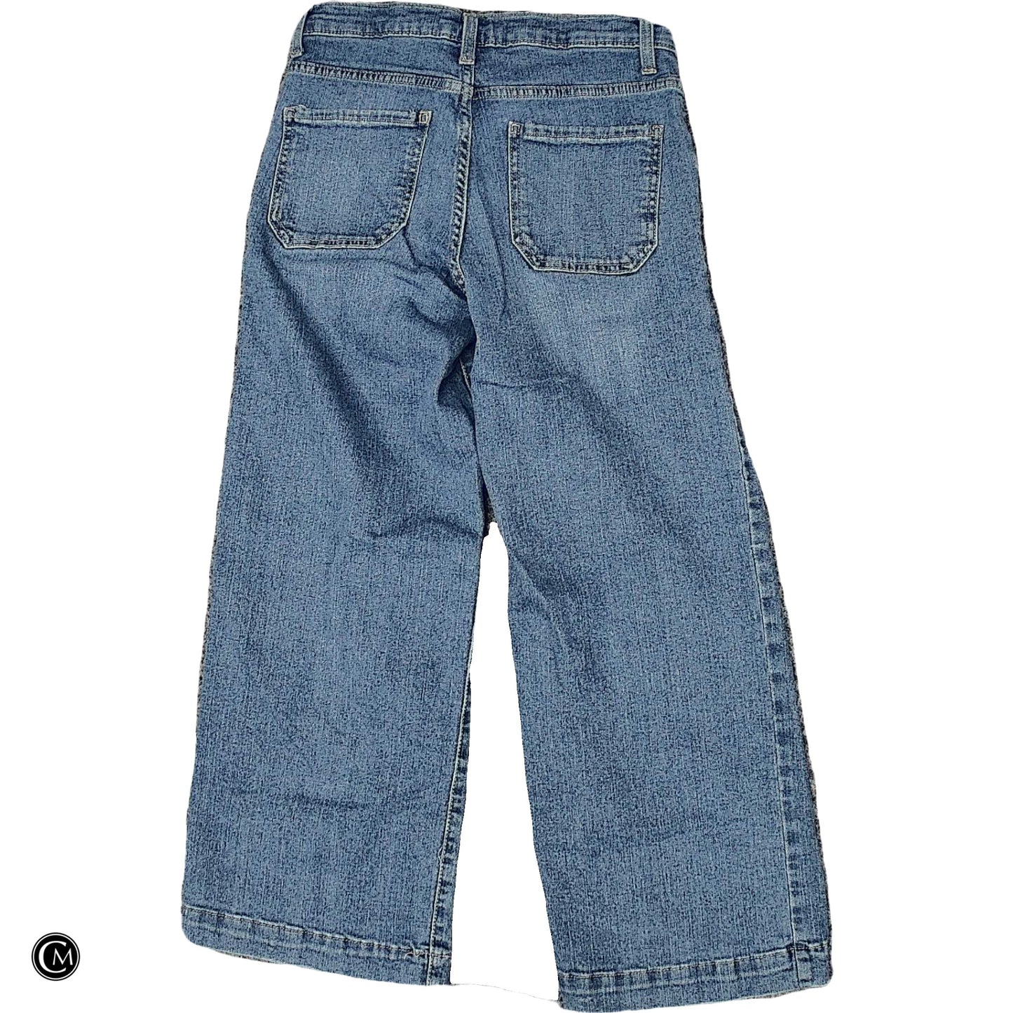 Jeans Wide Leg By Time And Tru In Blue Denim, Size: 4 image 2