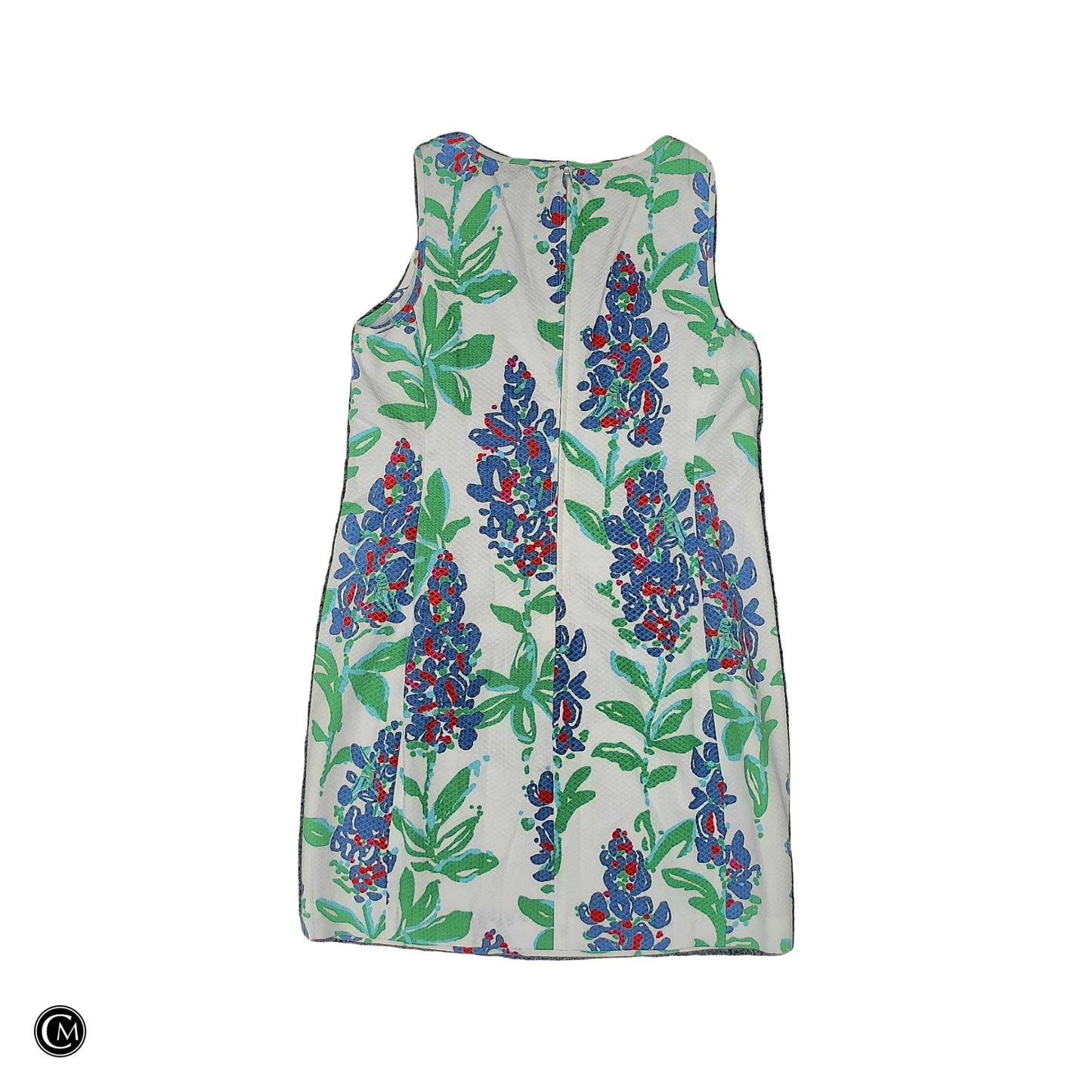 Dress Designer By Lilly Pulitzer In Blue & Green, Size: S image 2