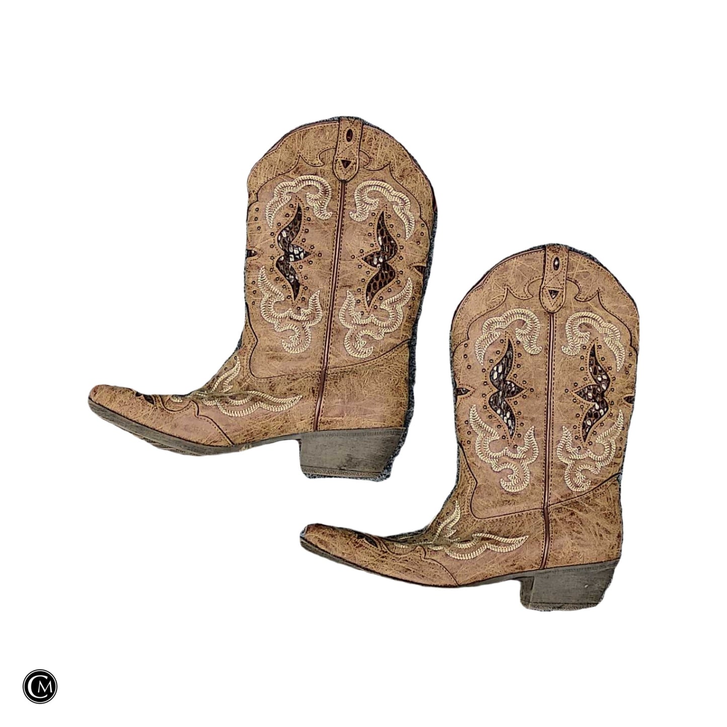 Boots Western By Dingo In Brown, Size: 10 image 2
