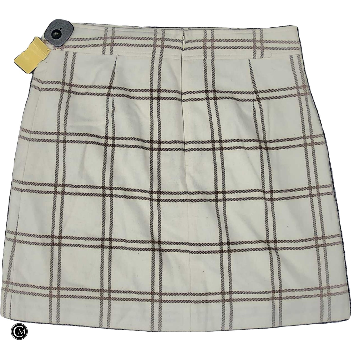Skirt Mini & Short By J. Crew In Cream & Tan, Size: L image 2