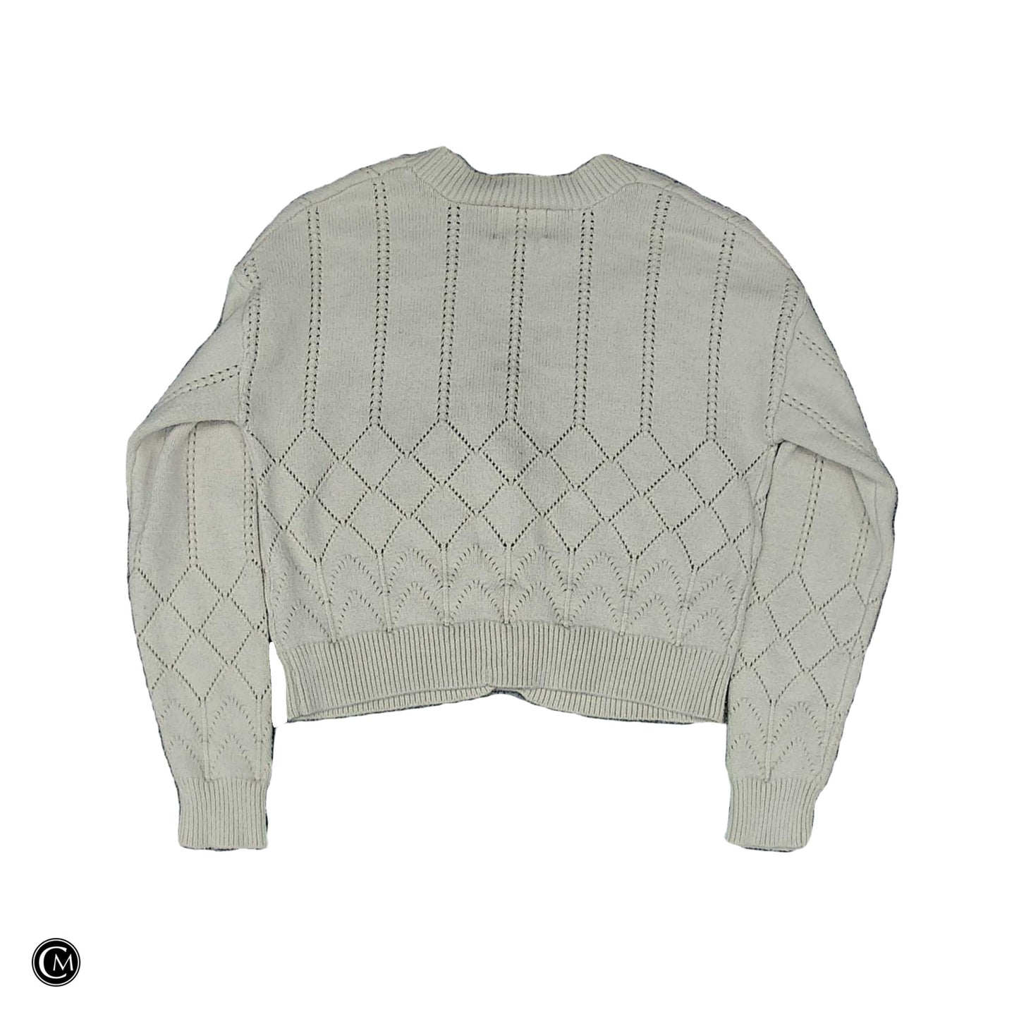 Sweater Cardigan By Clothes Mentor In Floral Print, Size: S image 2