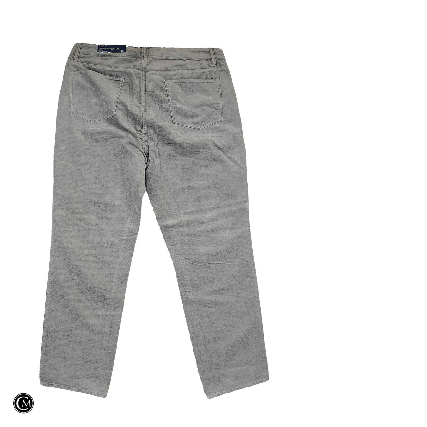 Pants Corduroy By Talbots In Grey, Size: 16 image 2