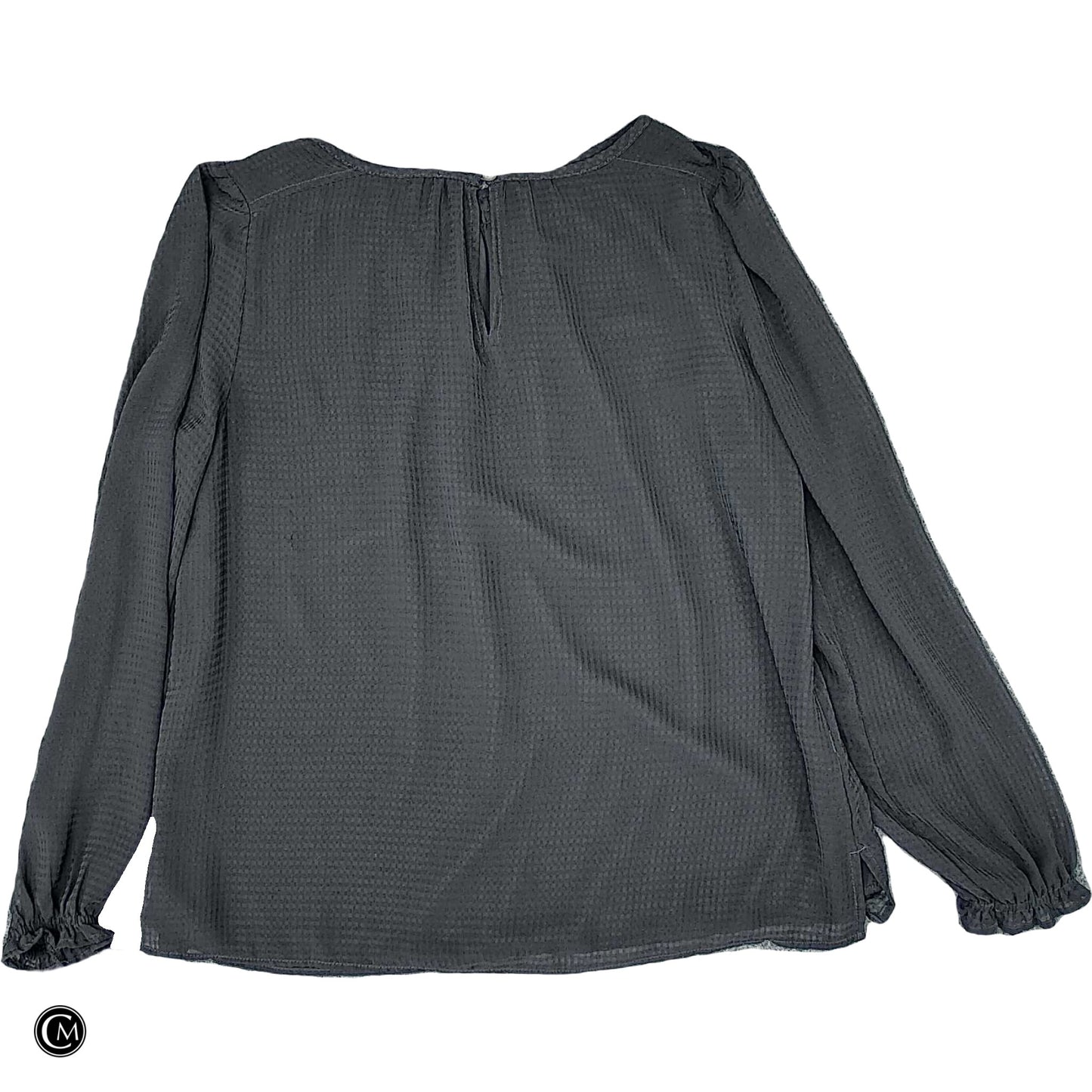 Blouse Ls By Loft In Black, Size: S image 2