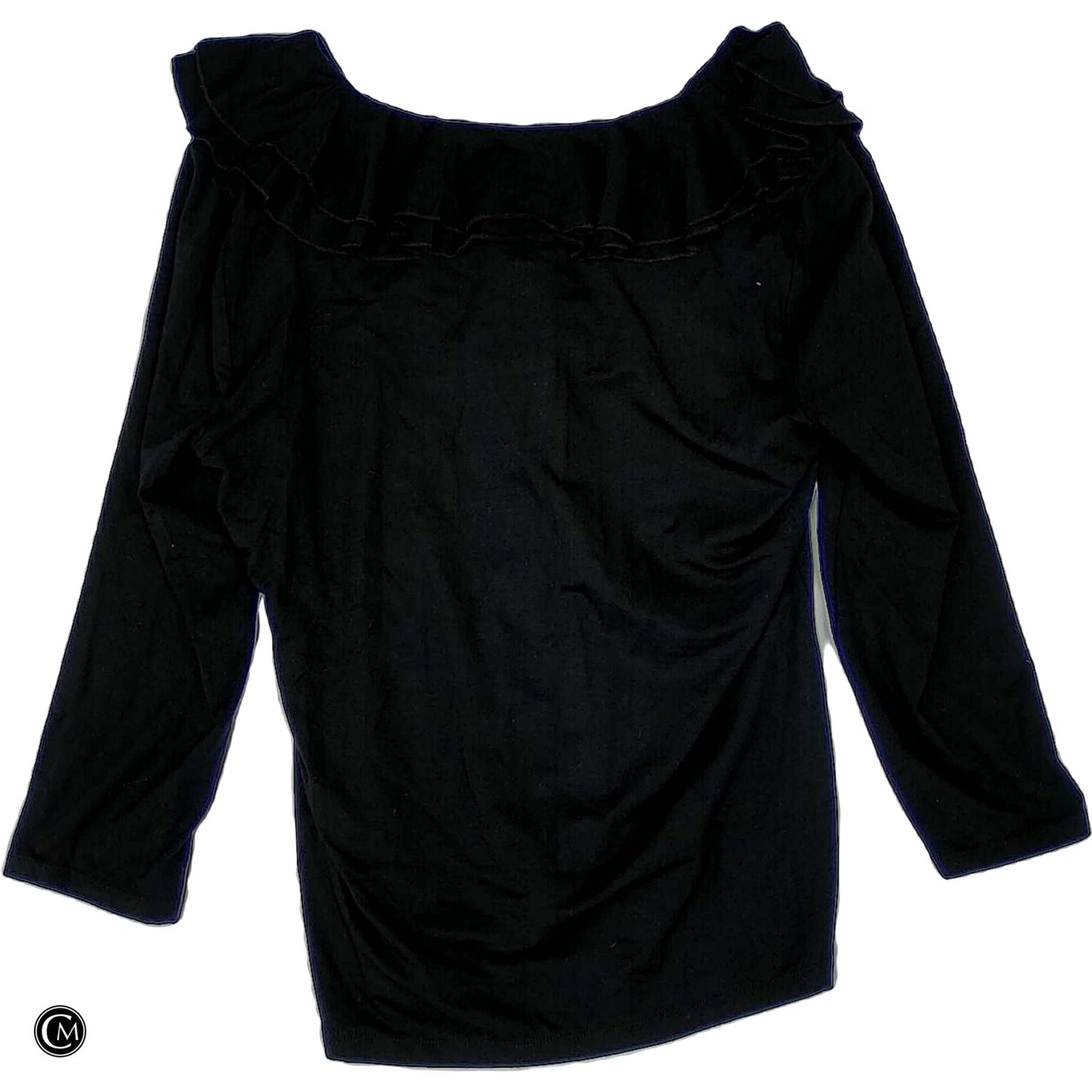 Top Ls By Lauren By Ralph Lauren In Black, Size: M image 2