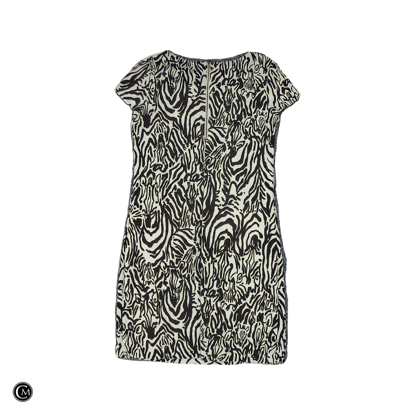 Dress Designer By Lilly Pulitzer In Brown & White, Size: M image 2