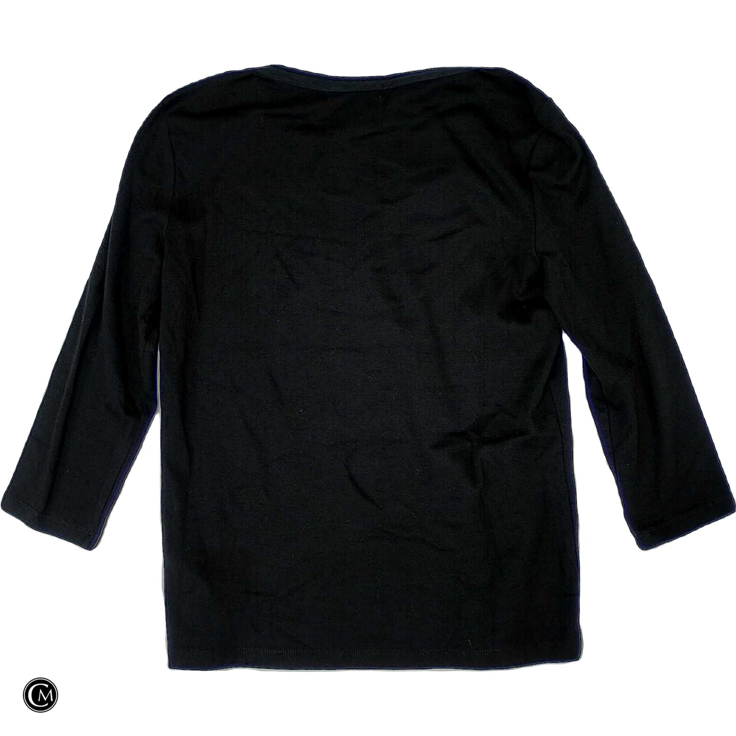 Top Ls By Lauren By Ralph Lauren In Black, Size: M image 2