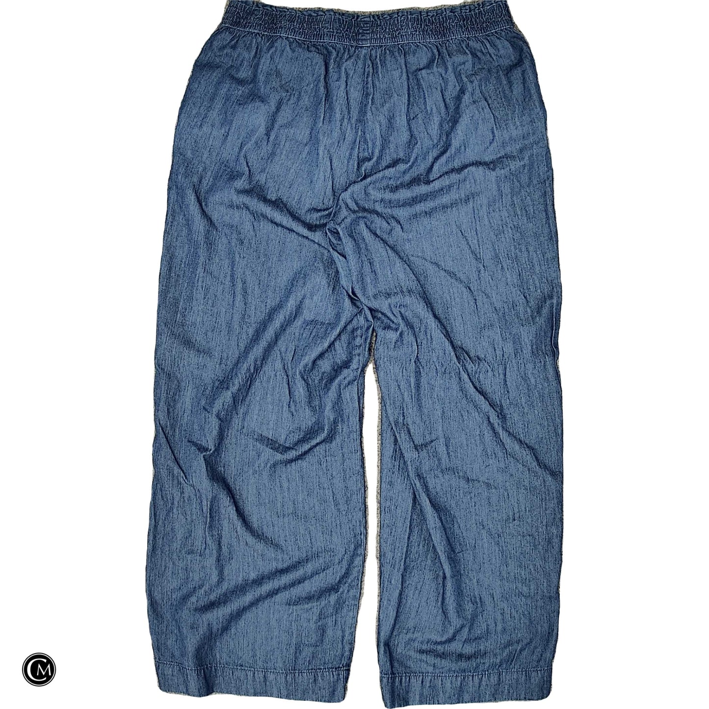 Pants Wide Leg By Joe Fresh In Blue, Size: Xl image 2