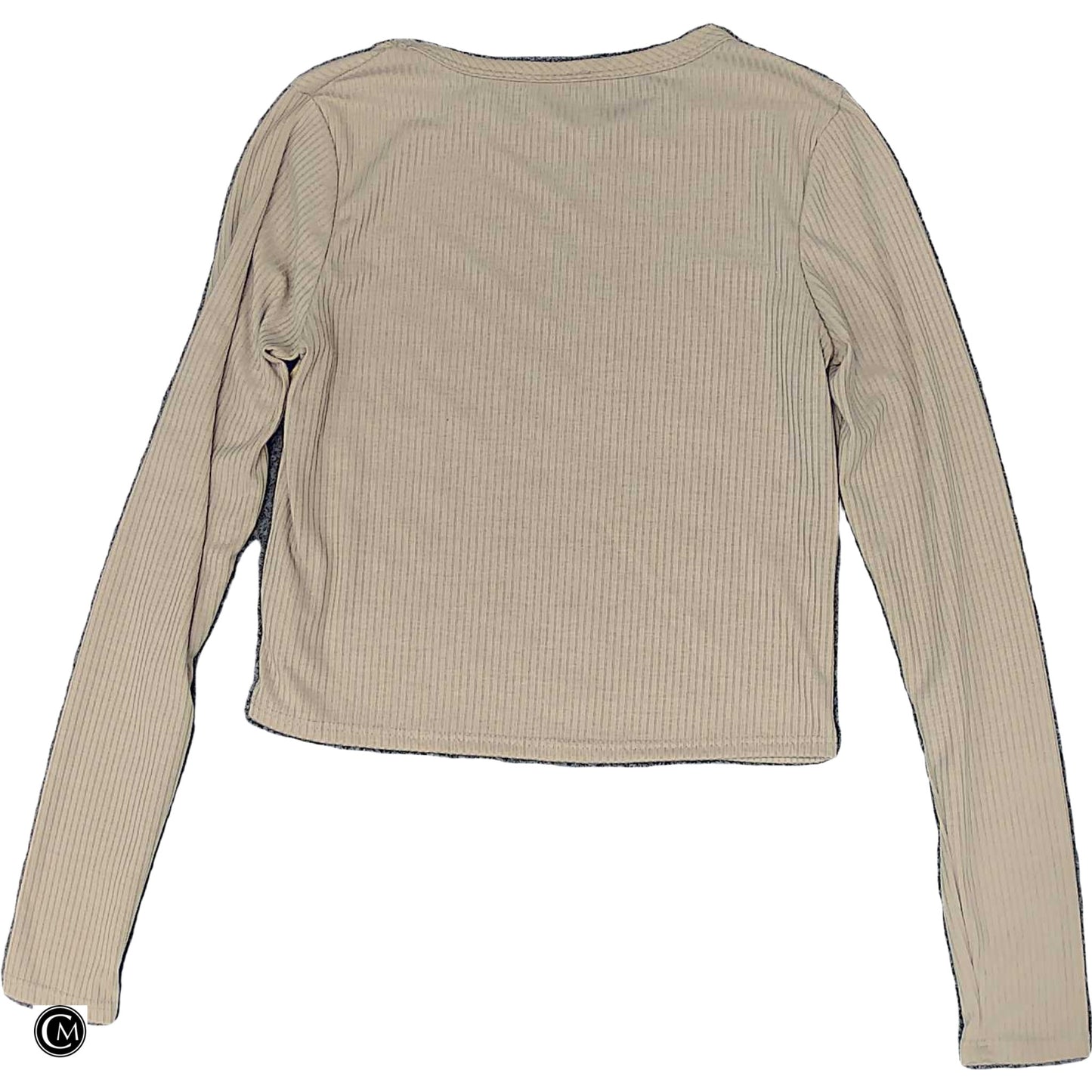 Top Ls Basic By Olivia Rae In Beige, Size: S image 2