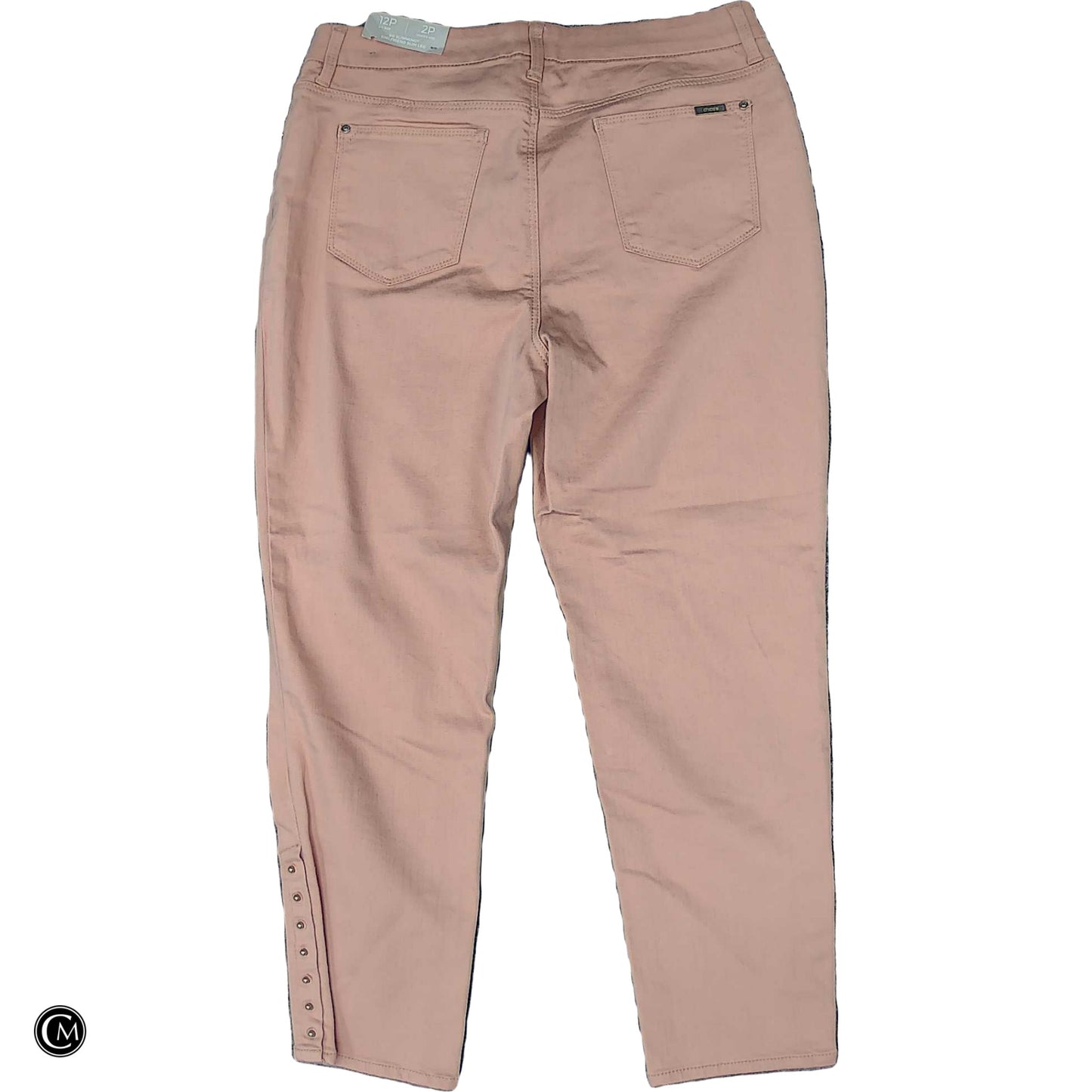 Jeans Boyfriend By Chicos In Pink Denim, Size: 2p image 2
