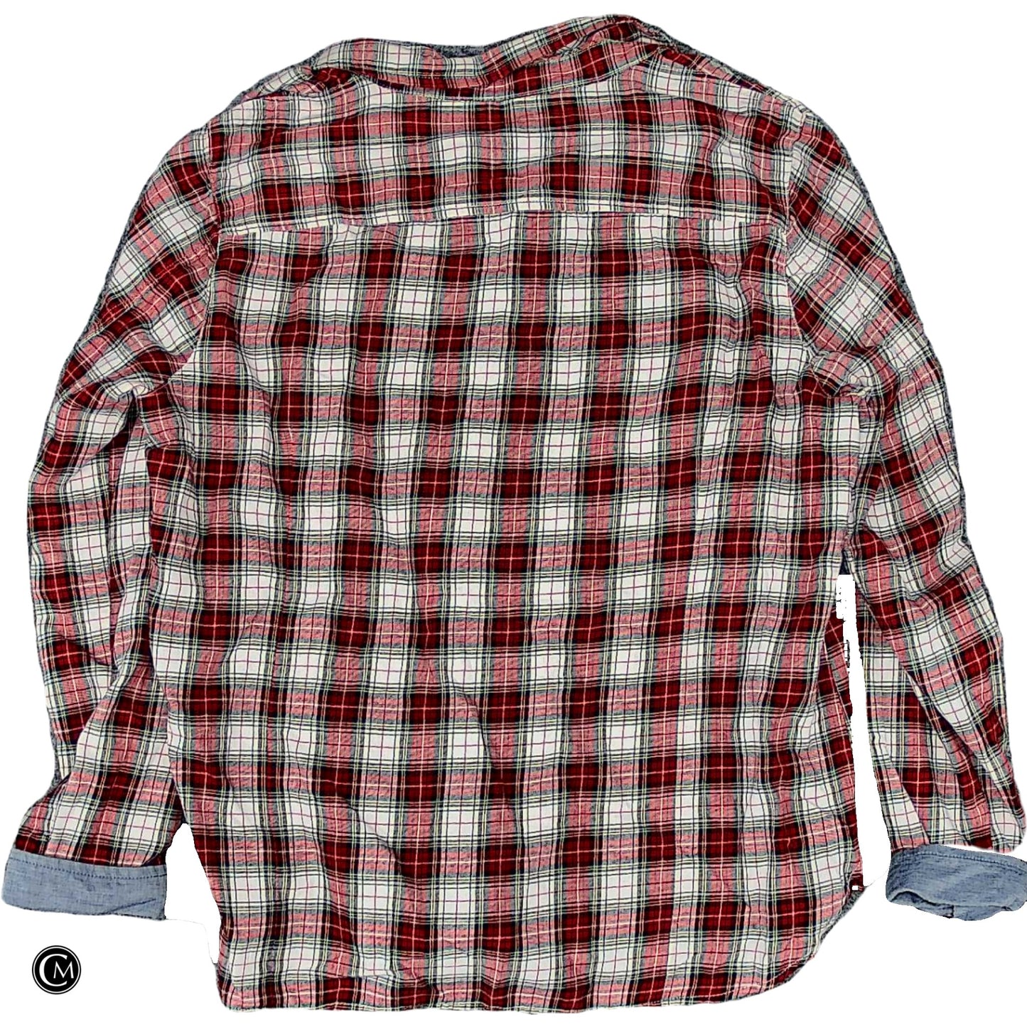 Top Ls By Tommy Hilfiger In Plaid Pattern, Size: Xl image 2