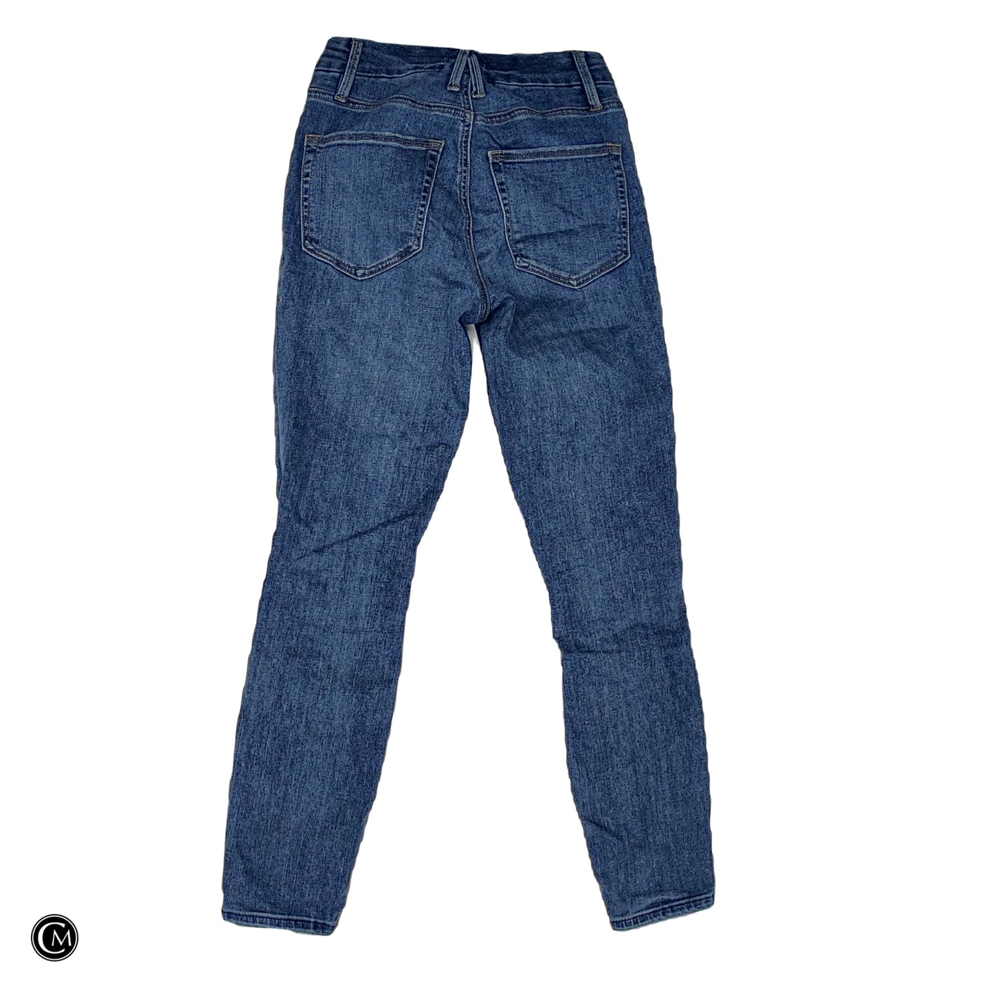 Jeans Skinny By Good American In Blue Denim, Size: 0 image 2