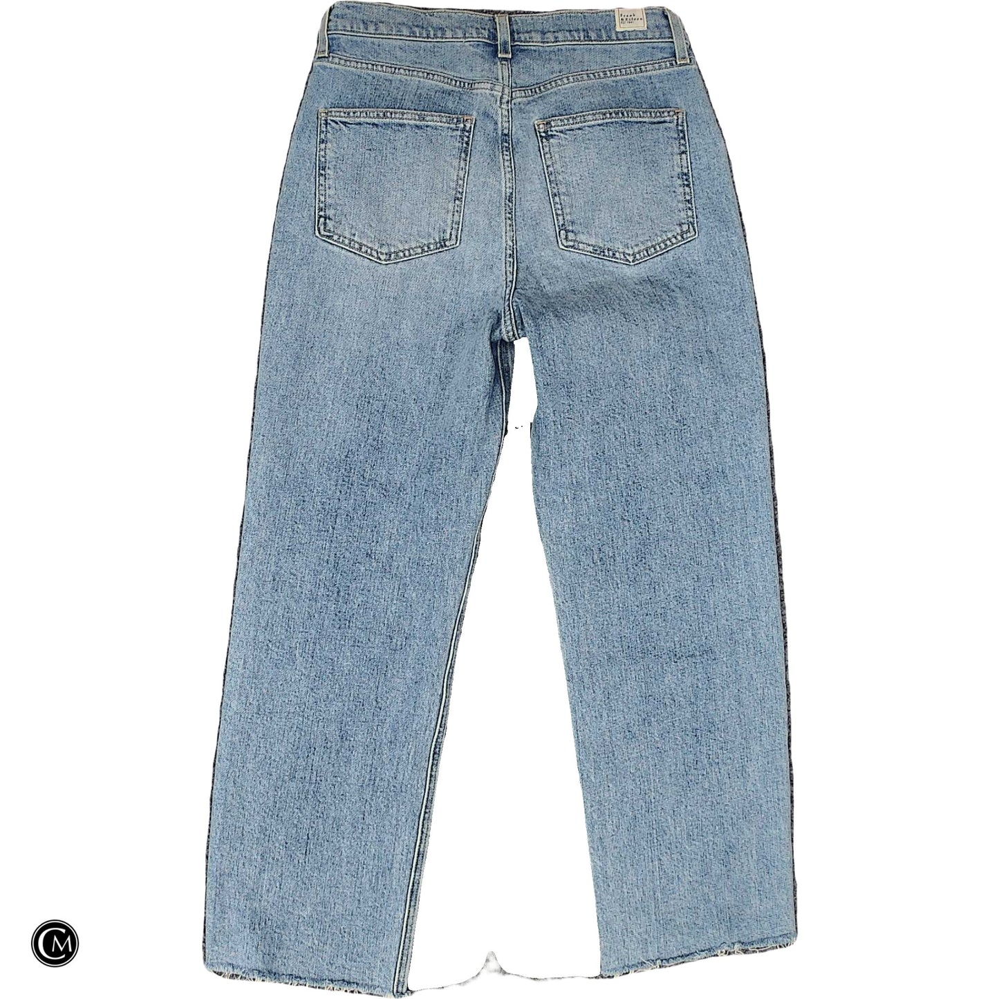 Jeans Straight By Frank And Eileen In Blue Denim, Size: 8 image 2