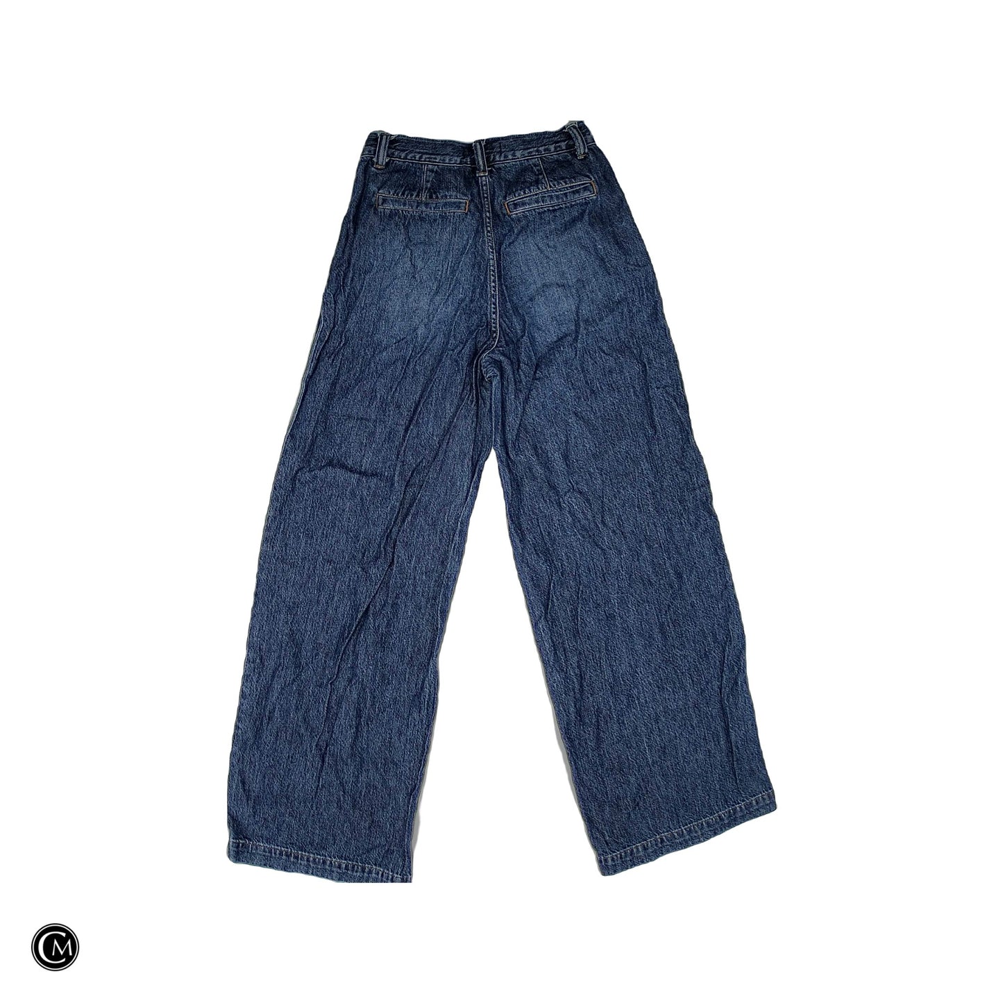 Jeans Wide Leg By Madewell In Blue Denim, Size: 0 image 2