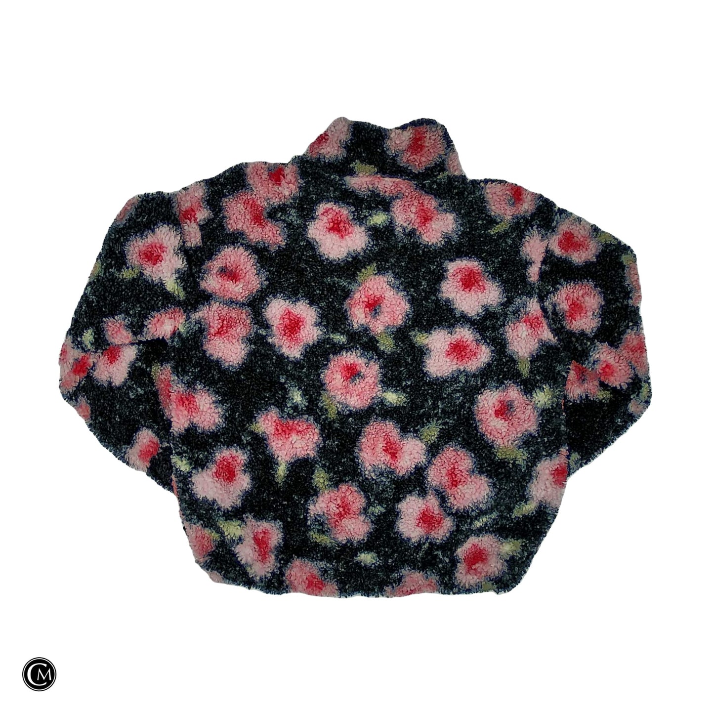 Jacket Faux Fur & Sherpa By Target-Designer In Black & Pink, Size: Xs image 2