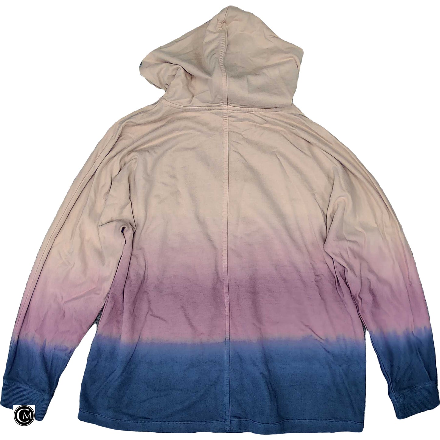 Sweatshirt Hoodie By J. Jill In Pink & Purple, Size: M image 2