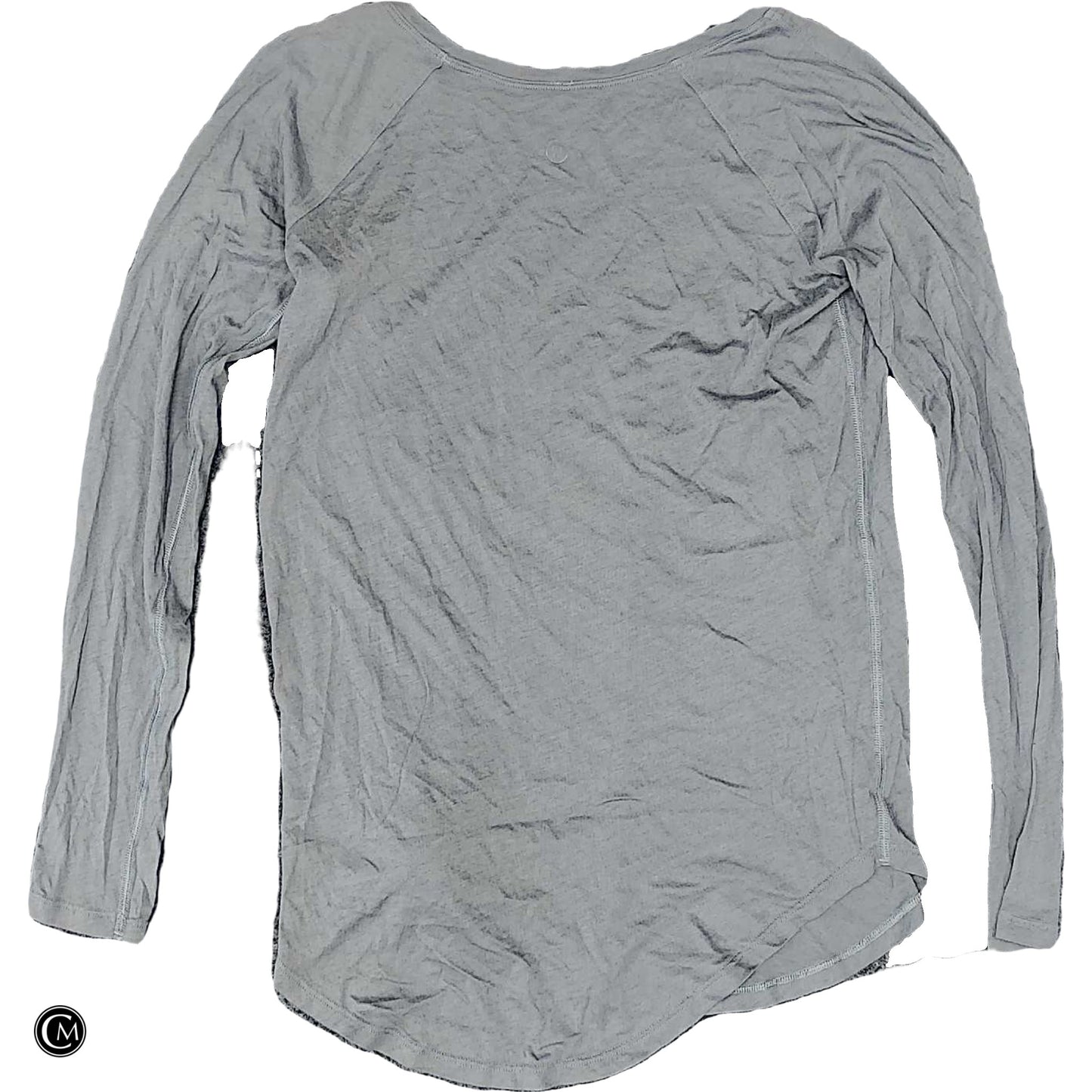 Athletic Top Ls Crewneck By Lululemon In Grey, Size: S image 2