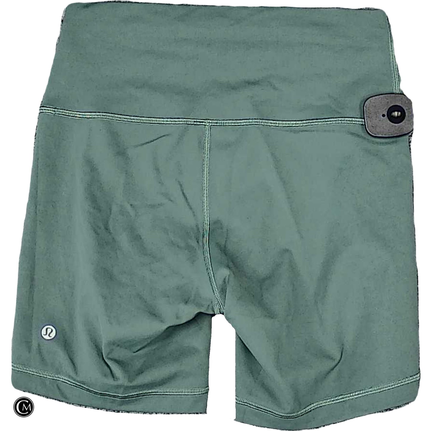 Athletic Shorts By Lululemon In Green, Size: M image 2