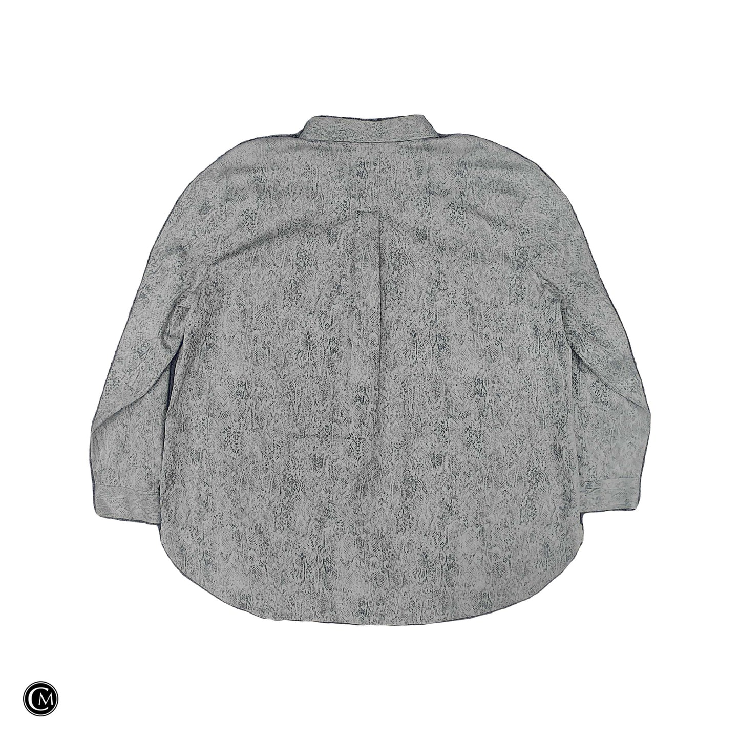 Top Ls By Chicos In Grey, Size: 1x image 2