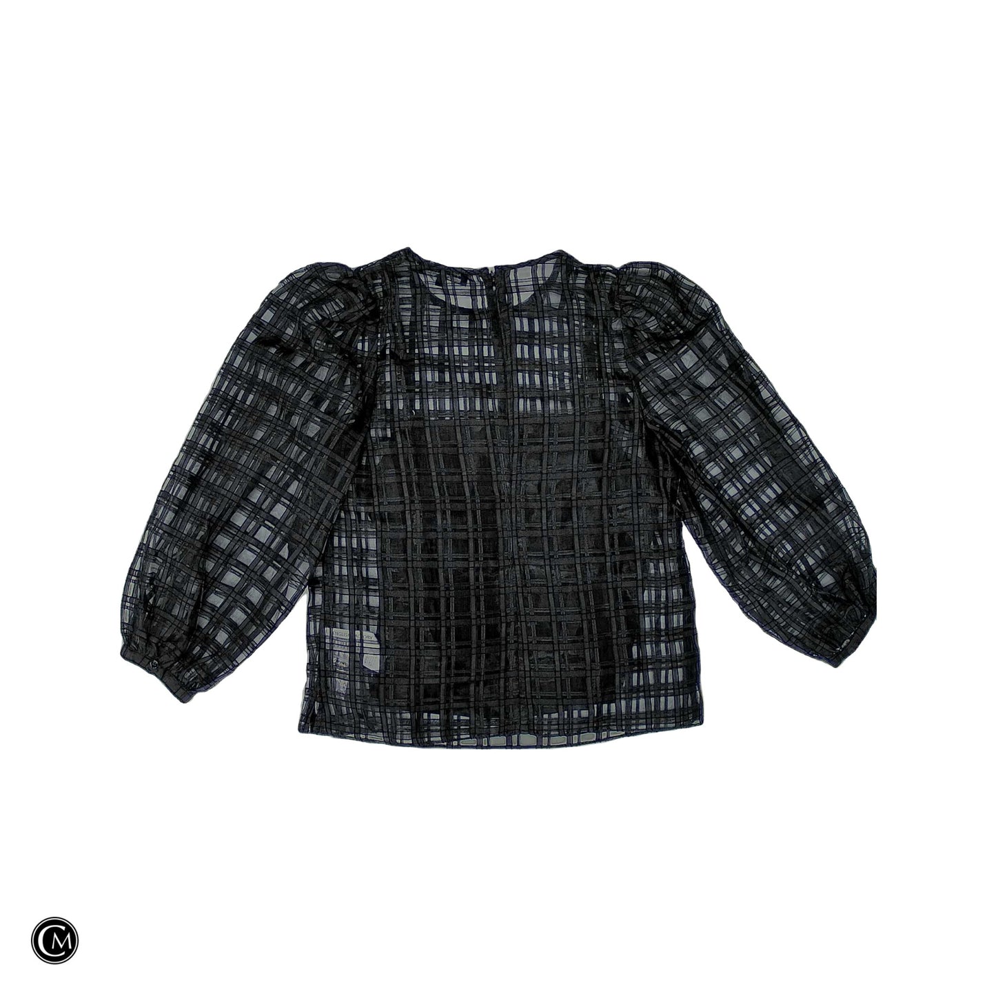 Top Ls By English Factory In Black, Size: S image 2