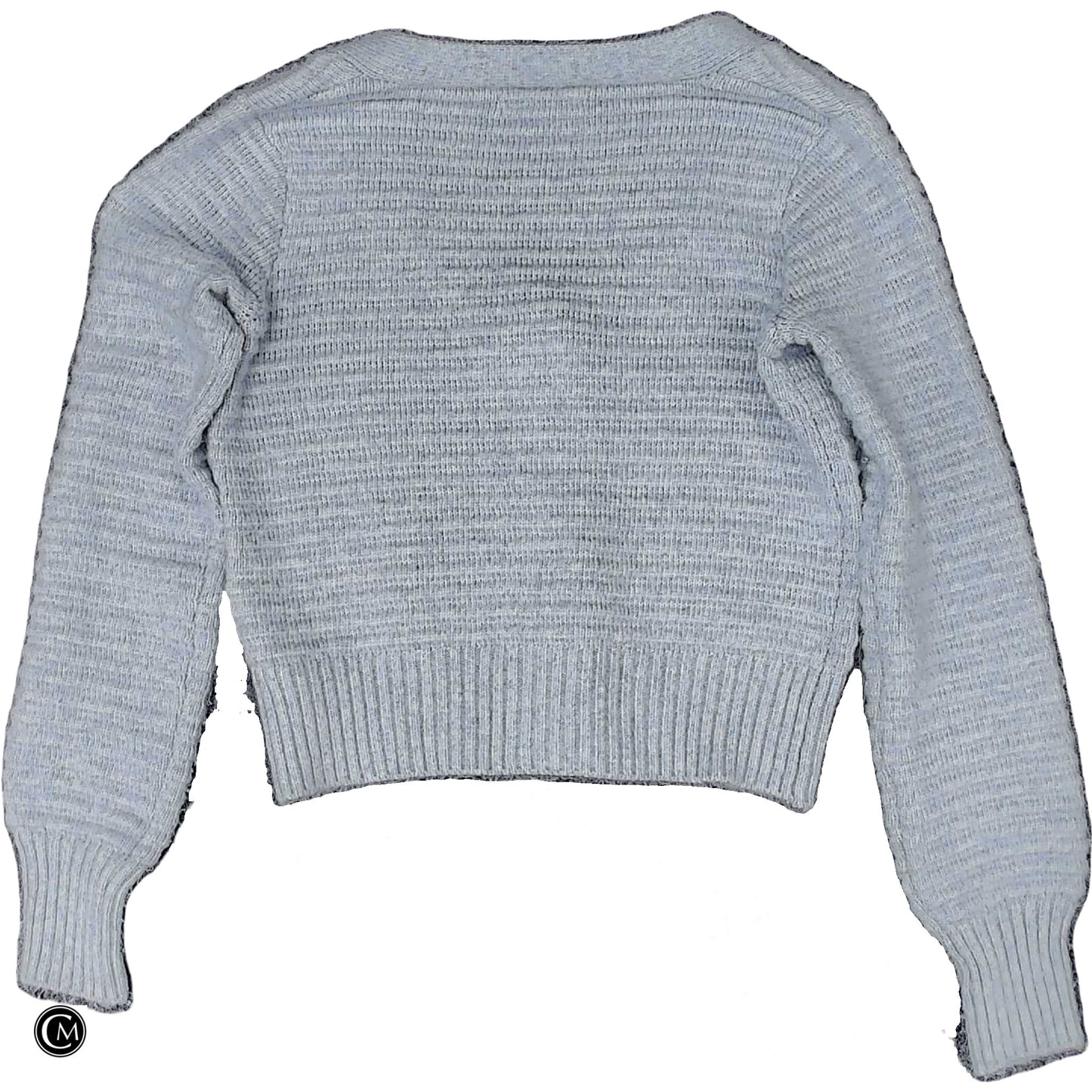Sweater Cardigan By Happily Grey In Blue, Size: Xs image 2