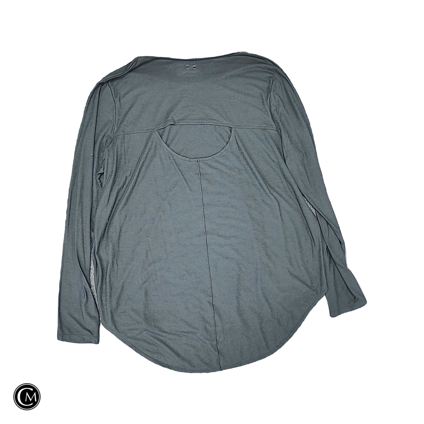 Athletic Top Ls Crewneck By Under Armour In Black, Size: Xl image 2