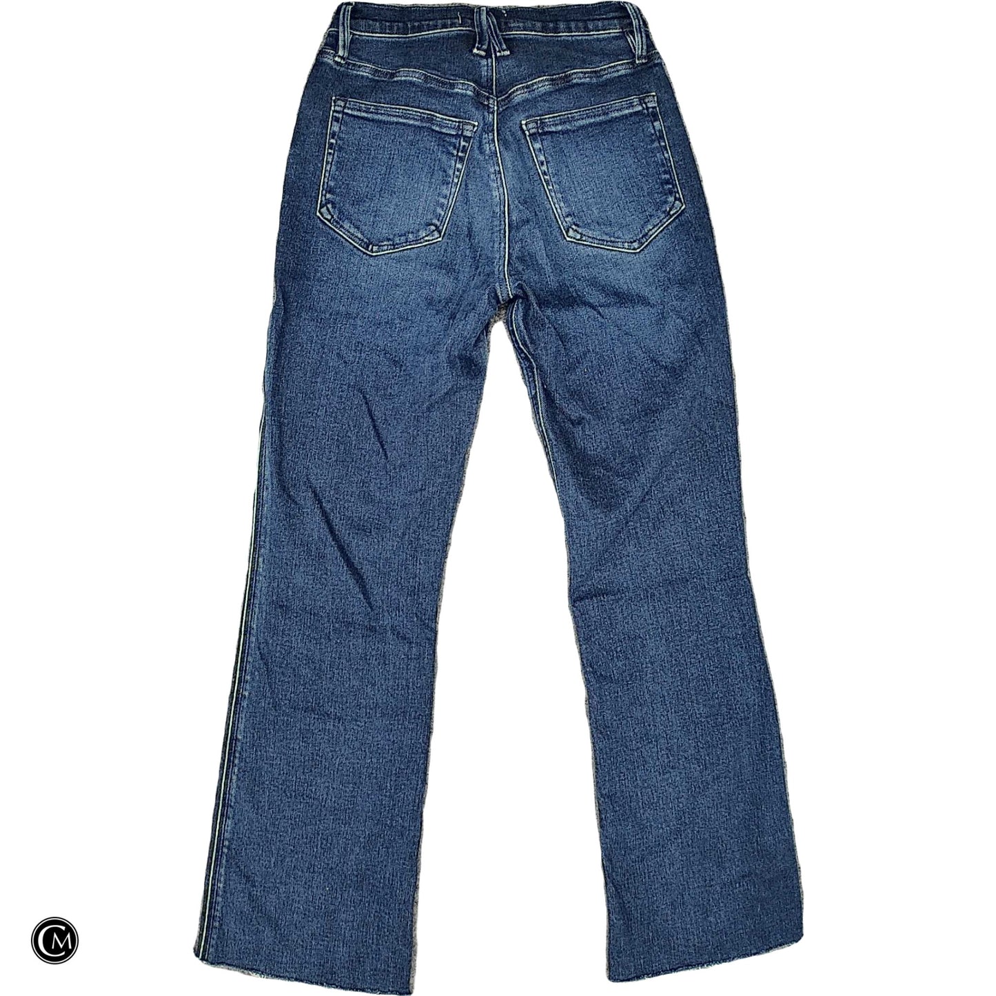 Jeans Boot Cut By Good American In Blue Denim, Size: 0 image 2