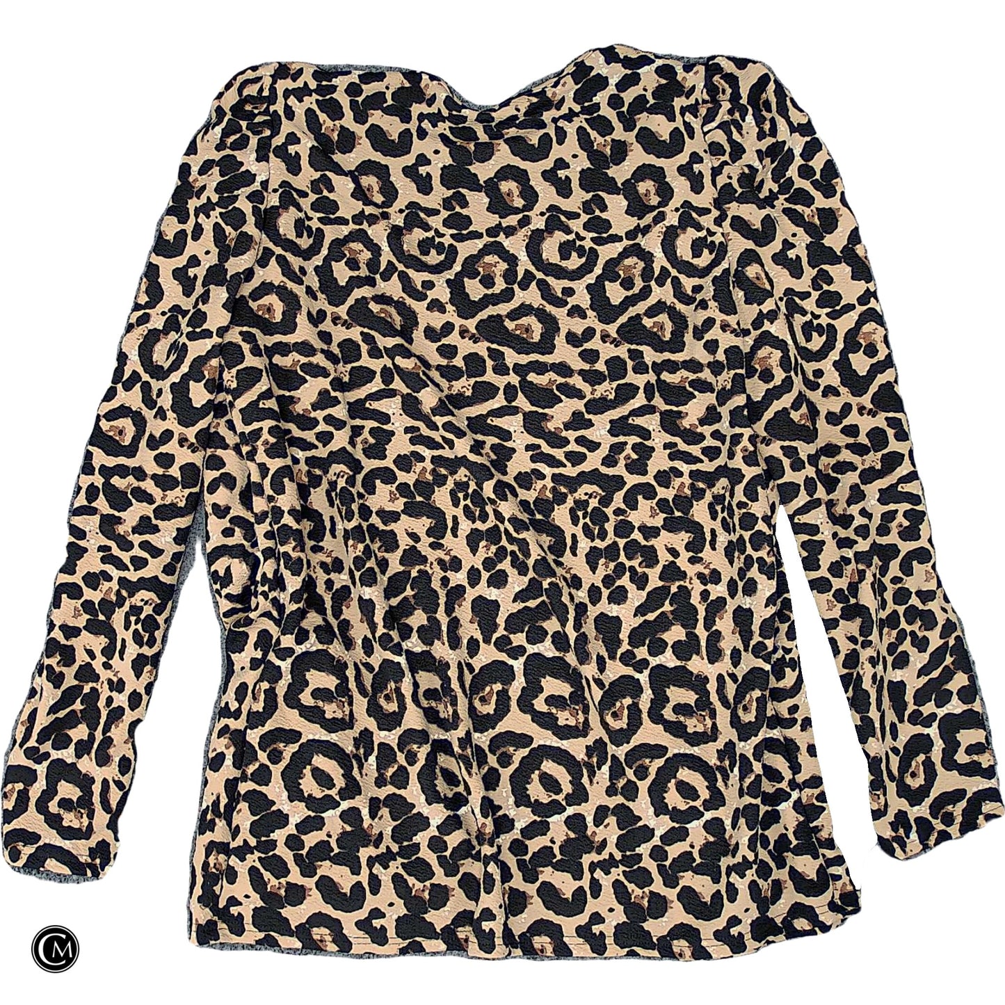 Cardigan By Clothes Mentor In Animal Print, Size: L image 2