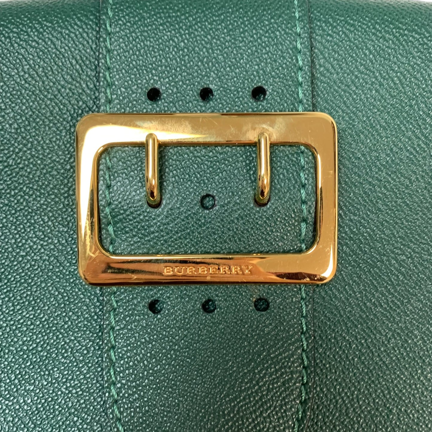 Crossbody Luxury Designer By Burberry, Size: Medium *Notch missing on buckle