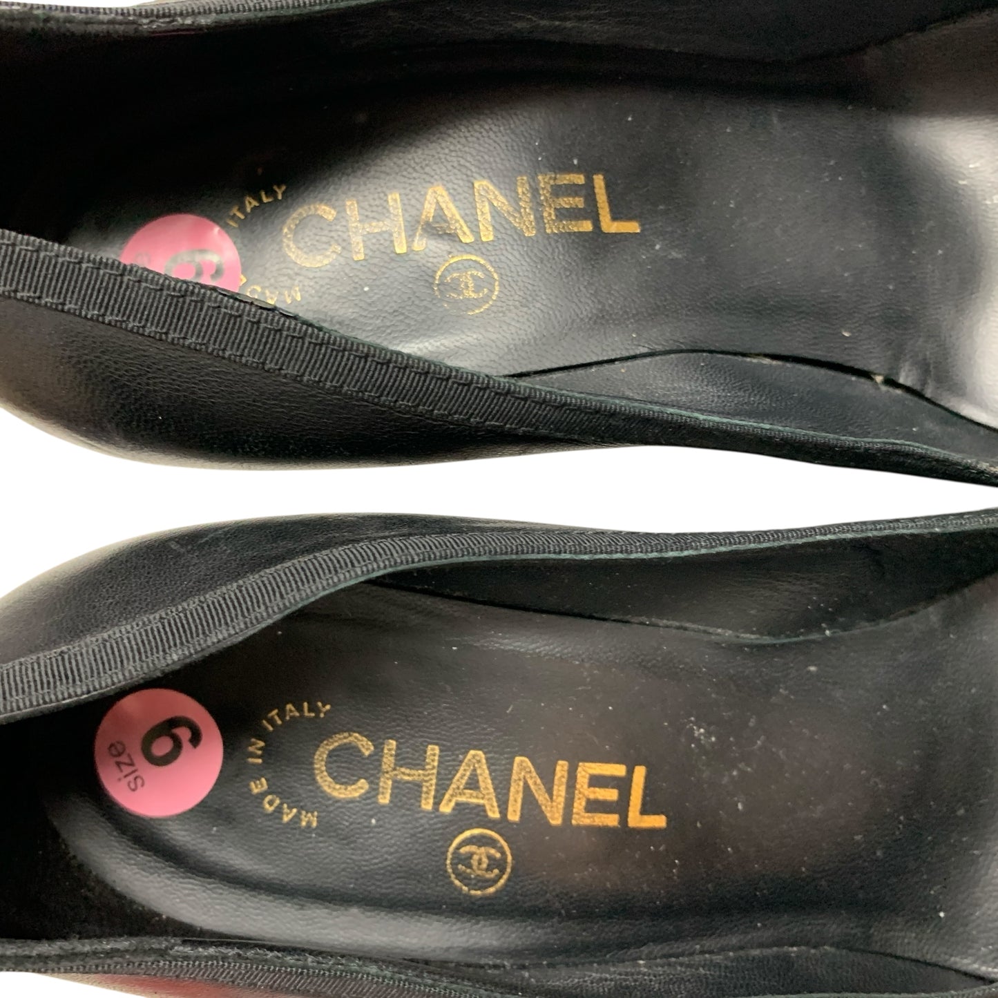 Shoes Luxury Designer By Chanel In Black, Size: 9