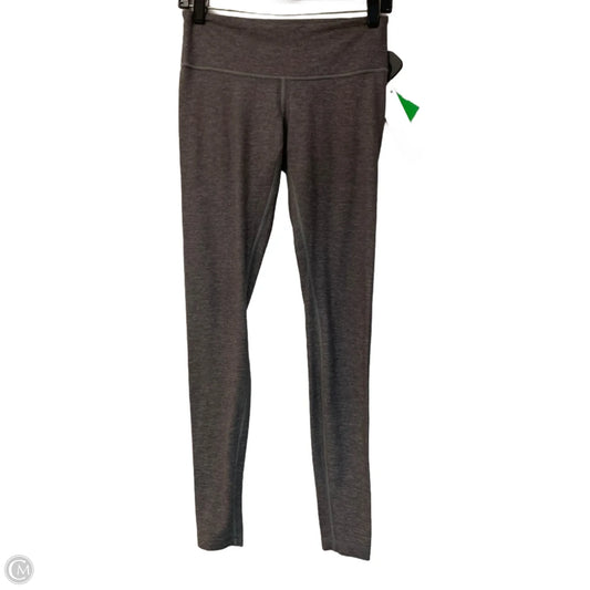 Athletic Leggings By Lululemon In Grey, Size: S
