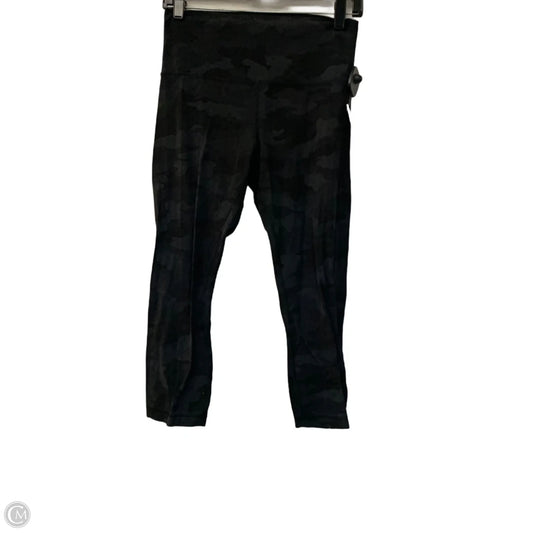 Athletic Capris By Lululemon In Black, Size: M