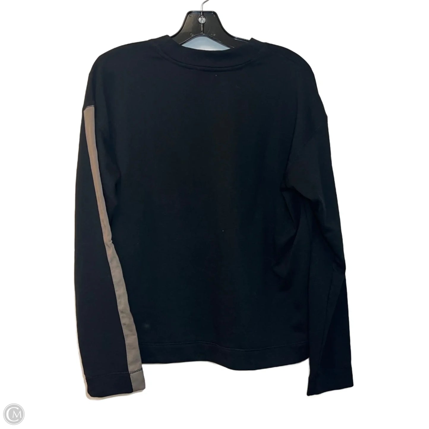 Top Long Sleeve By Banana Republic In Black, Size: S