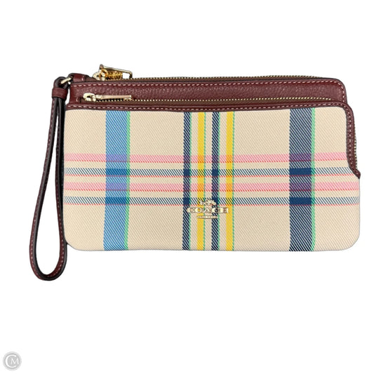 Wristlet Designer By Coach, Size: Medium