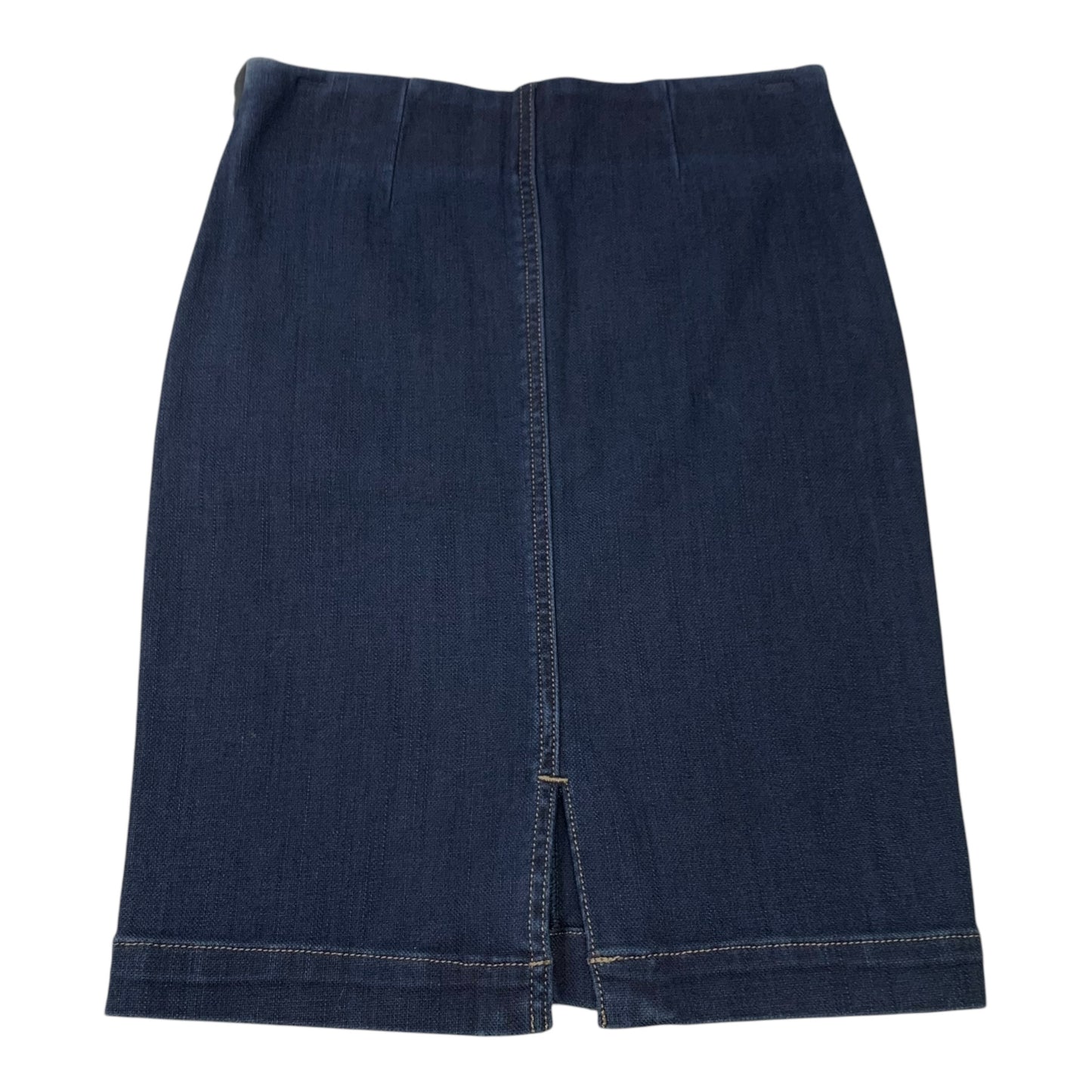 Skirt Mini & Short By Loft In Blue Denim, Size: Xxs