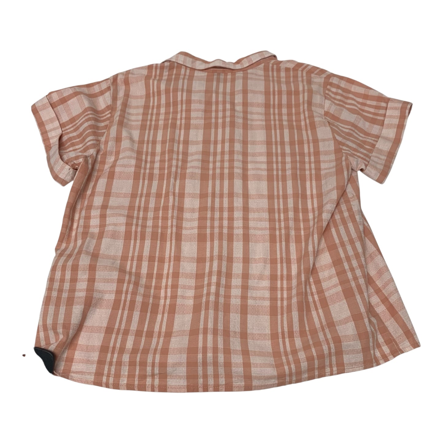 Top Short Sleeve By Universal Thread In Peach, Size: M