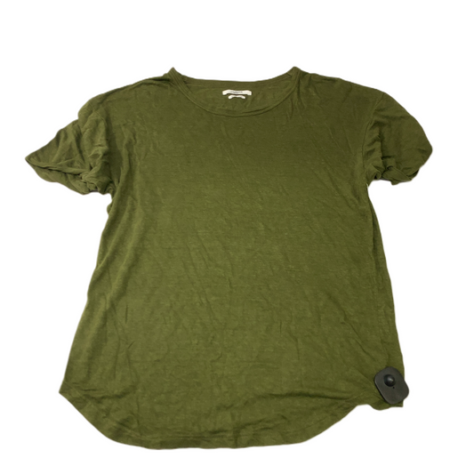 Green  Top Short Sleeve Designer By Isabel Marant  Size: M