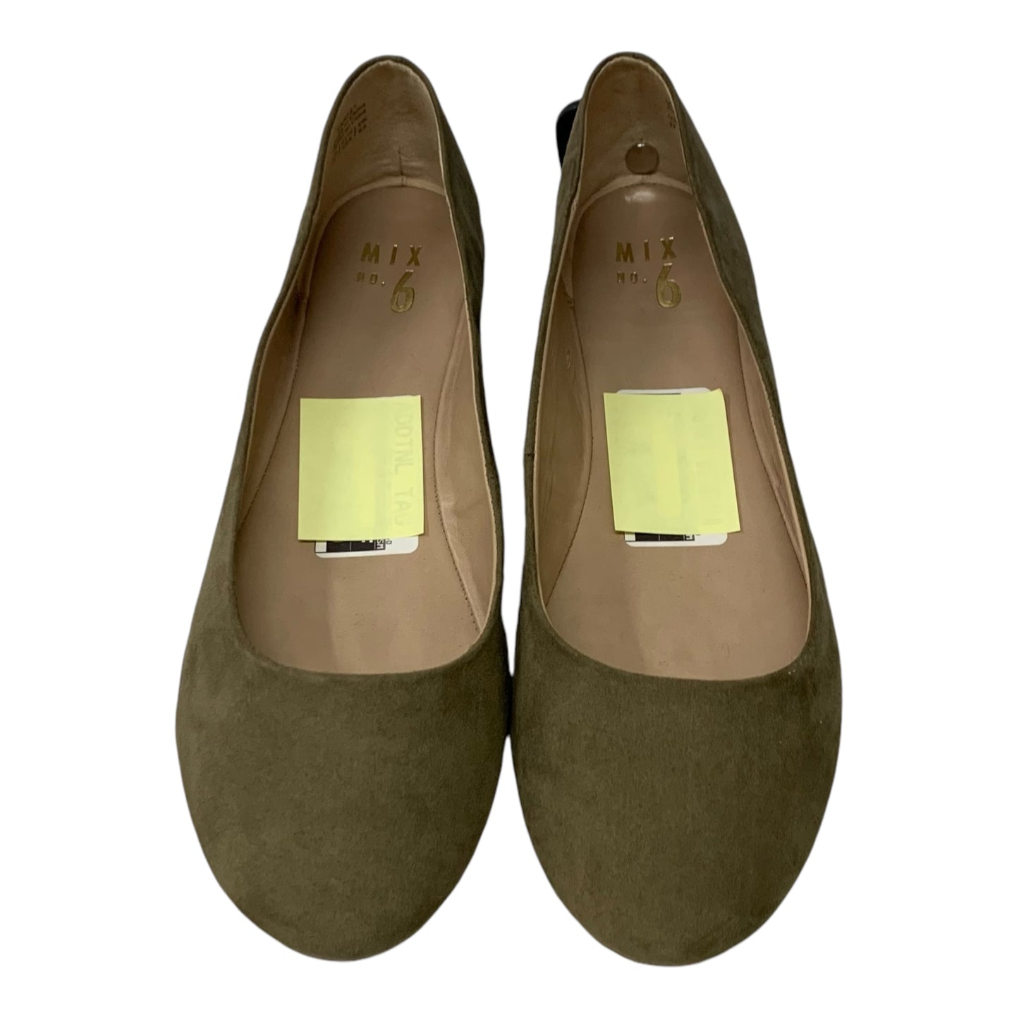 Shoes Flats By Mix No 6 In Green, Size: 11