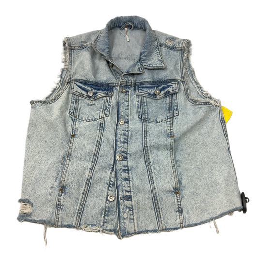 Blue Denim  Vest Other By Free People  Size: M