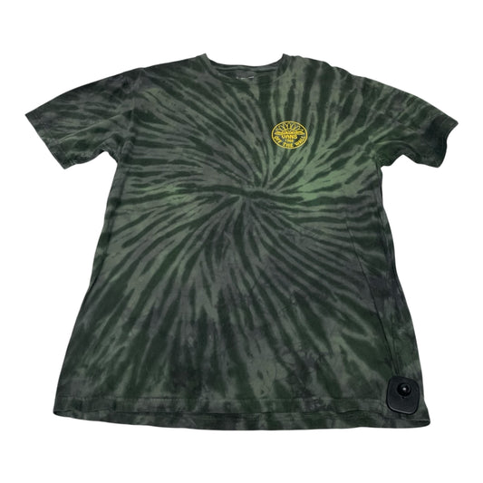 Top Short Sleeve Basic By Vans In Green, Size: M