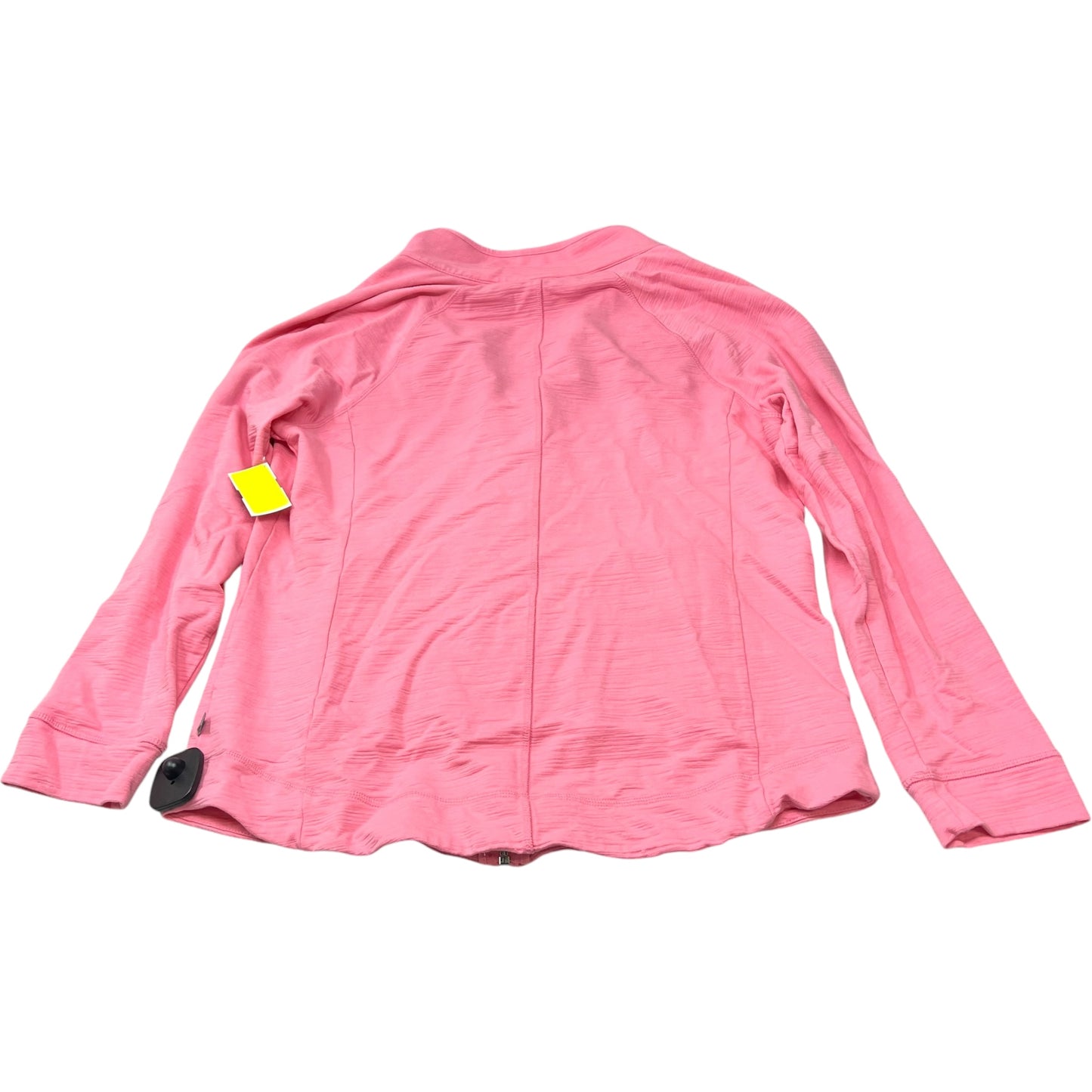 Athletic Jacket By Talbots In Pink, Size: L