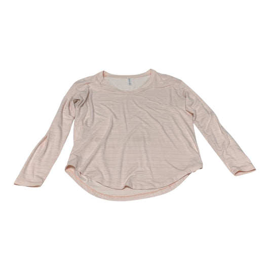 Top Long Sleeve By Athleta In Pink, Size: S