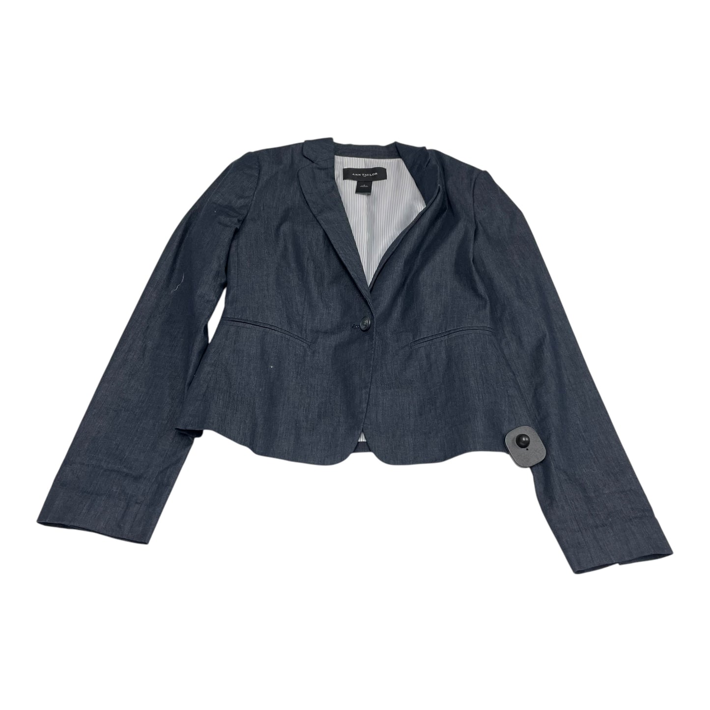 Blazer By Ann Taylor In Navy, Size: Xs